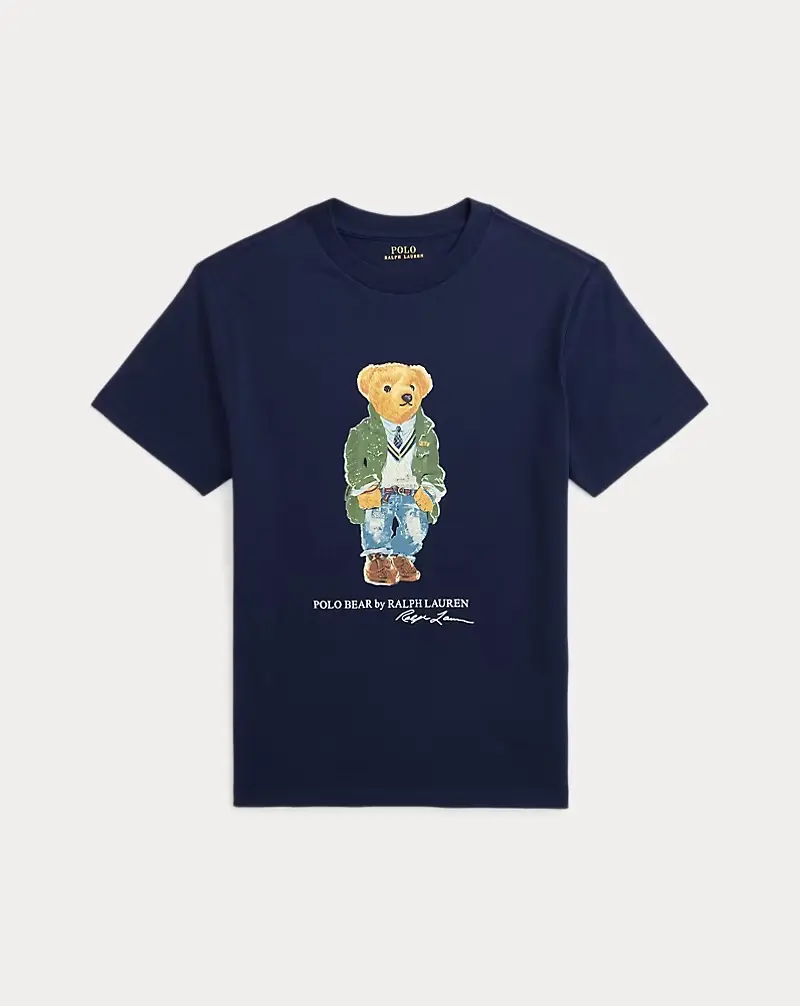 Conjunto Kids Camiseta Urso Marinho & Bermuda Cru
