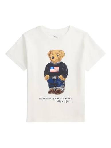Blusa Kids Urso Suéter Bandeira Branca