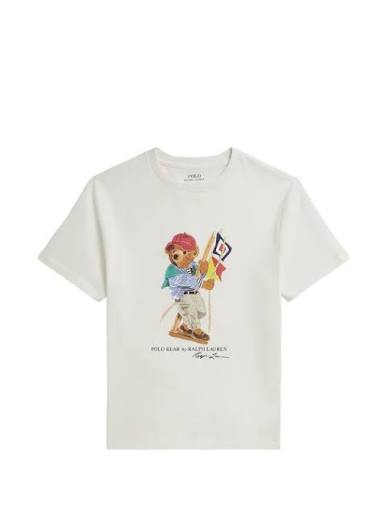 Blusa Kids Urso Vela Off-White