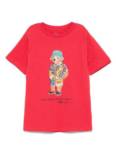 Blusa Kids Urso Aventura Vermelha